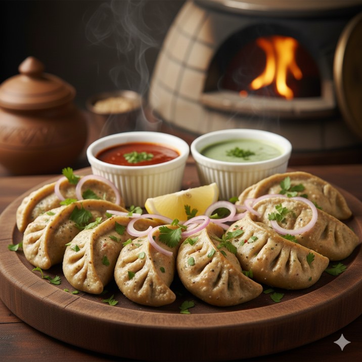 Afghani Chicken Momos